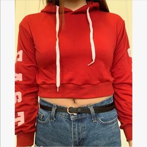Cropped sweater
